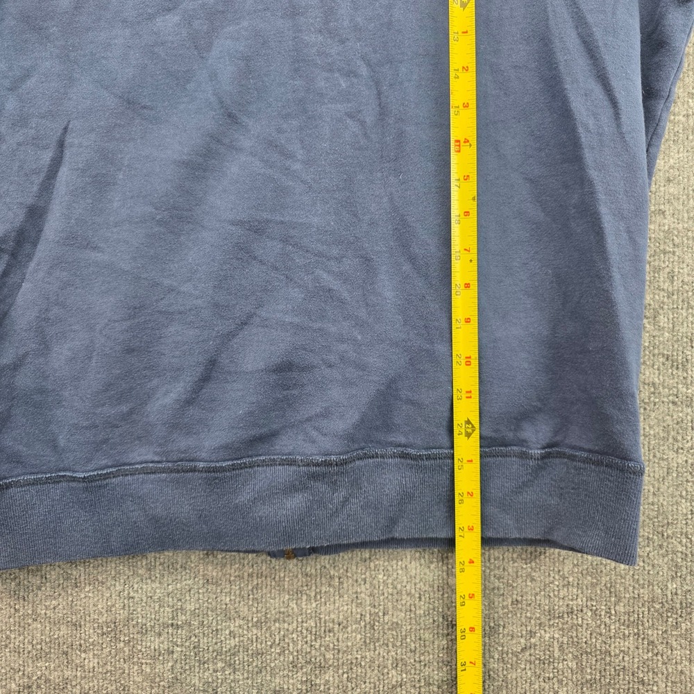 Aeropostale Blue Full Zip Hoodie Graphic Sweatshirt L/G Athletic Dept 1987 - Picture 7 of 7